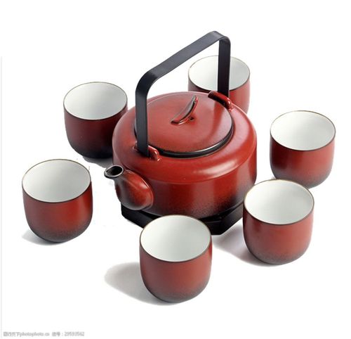 关键词:雅致风格红色茶具产品实物 茶具 茶文化 红色茶具 红色茶盘